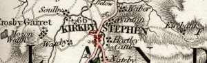 Kirkby Stephen old map